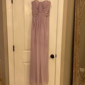 A lilac Davids bridal bridesmaids dress size 6